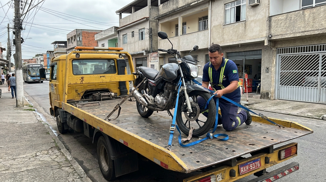 Auxílio para Moto no Local em Itaquaquecetuba‑SP