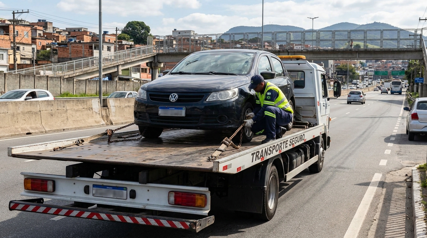 Logística para Veículos Parados em Itaquaquecetuba‑SP