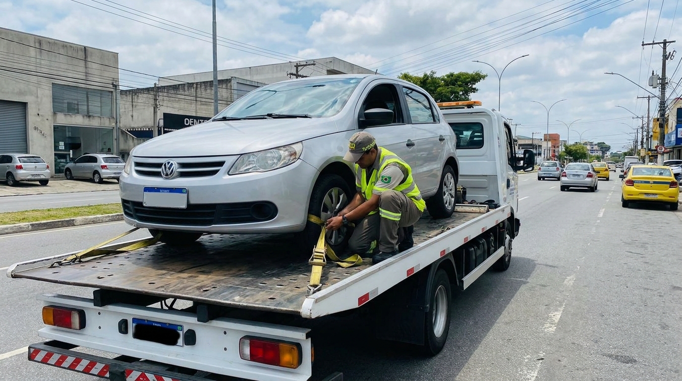 Recolhimento após Colisão em Itaquaquecetuba‑SP
