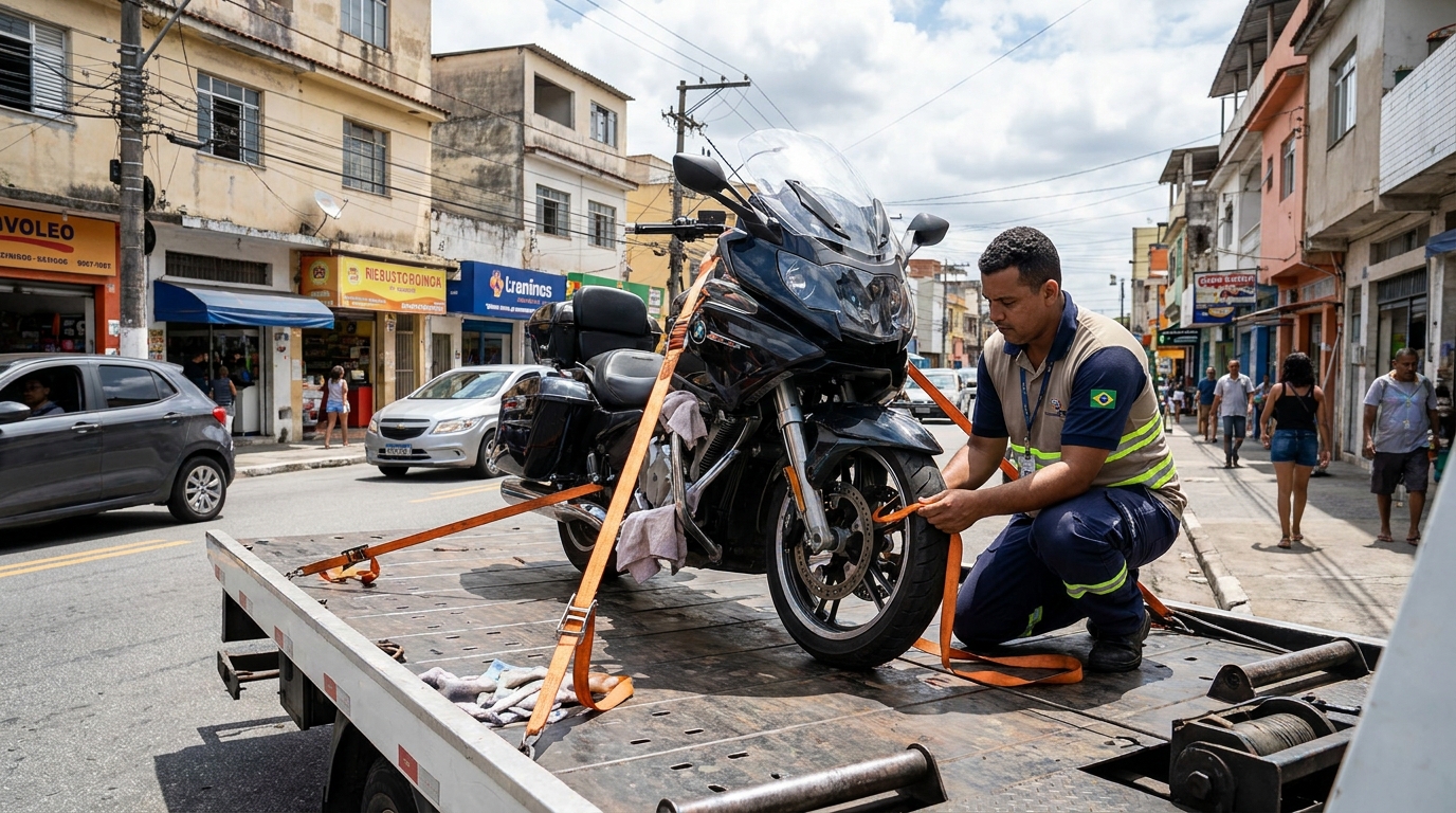 Remoção de Moto em Pane em Itaquaquecetuba‑SP